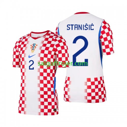 Kroatien Josip Stanisic 2 Fodboldtrøjer Hjemmebanesæt World Cup 2026 Kort ærmer Kroatien Josip Stanisic 2 Fodboldtrøjer Hjemmebanesæt World Cup 2026 Kort ærmer